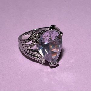 Pear Shaped Statement Ring